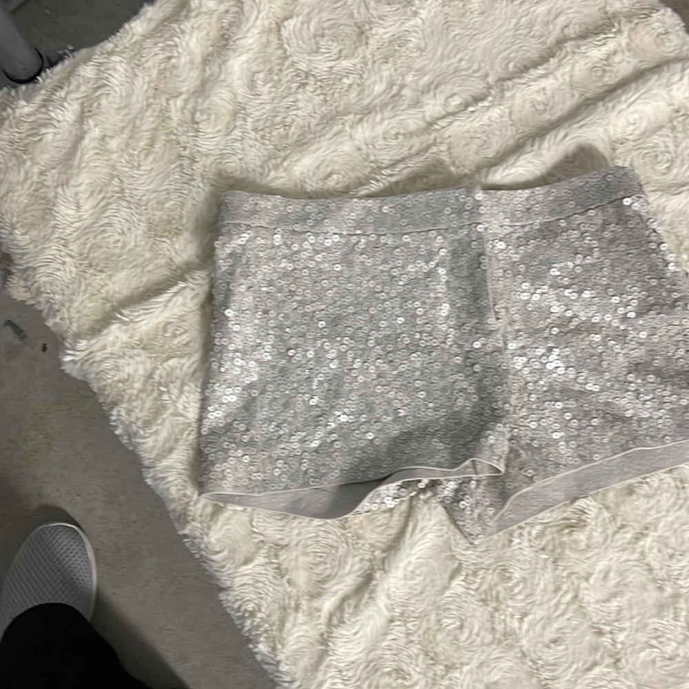 Sequin shorts